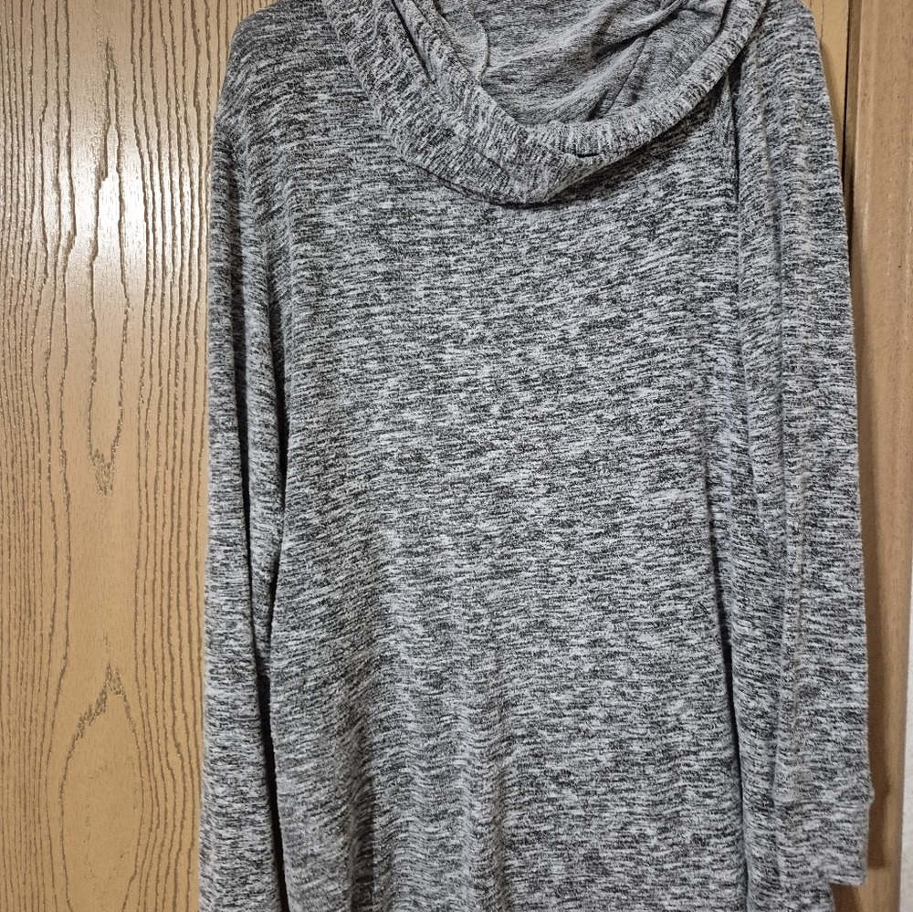 Gray Latched Mama Hooded Sweater